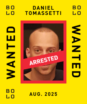 BOLO card: Daniel Tomassetti