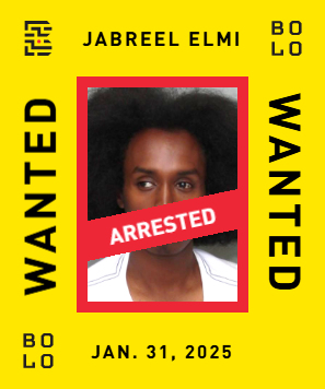 BOLO card: Jabreel Elmi