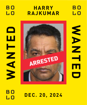 BOLO card: Harry Rajkumar