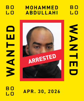 BOLO card: Mohammed Abdullahi